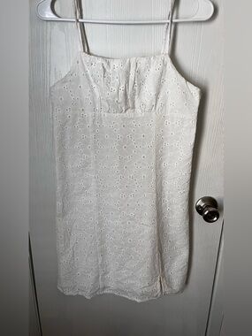 Art Class White Floral Dress w Adjustable Straps Size 14 Xl